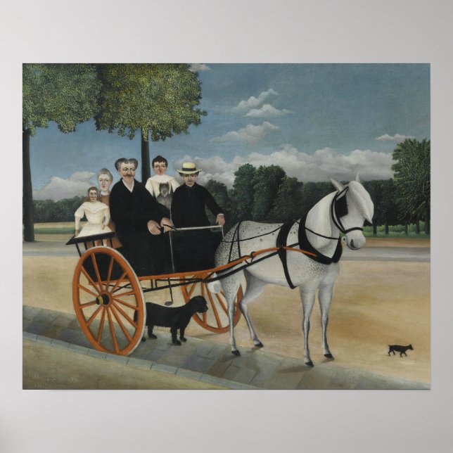 Henri Rousseau - Die Beförderung von Fr. Junior Poster (Vorne)