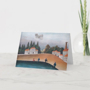 Henri Rousseau - Die Fischer und das Biplane Karte