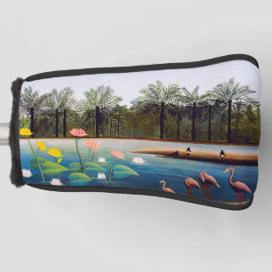 Henri Rousseau - Die Flamingos Golf Headcover