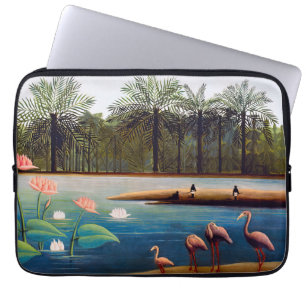 Henri Rousseau - Die Flamingos Laptopschutzhülle