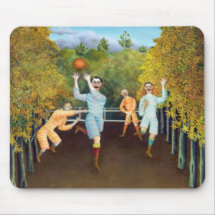 Henri Rousseau - Die Fußballspieler Mousepad