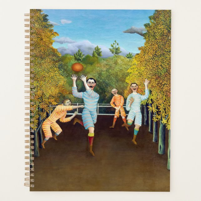 Henri Rousseau - Die Fußballspieler Planer (Vorderseite)