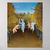 Henri Rousseau - Die Fußballspieler