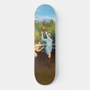 Henri Rousseau - Die Fußballspieler Skateboard