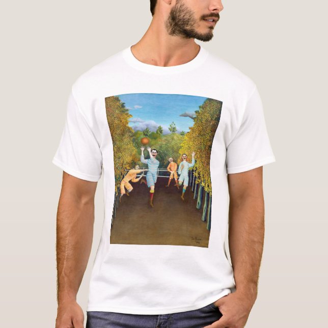 Henri Rousseau - Die Fußballspieler T-Shirt (Vorderseite)