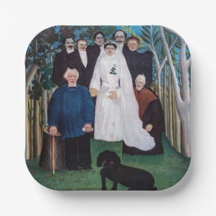 Henri Rousseau - Die Hochzeitsfeier Pappteller