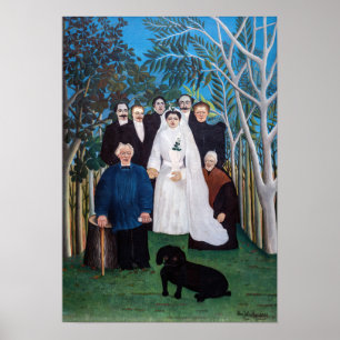 Henri Rousseau - Die Hochzeitsfeier Poster