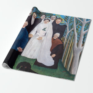 Henri Rousseau - Die Hochzeitsgesellschaft Geschenkpapier