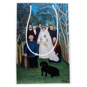 Henri Rousseau - Die Hochzeitsgesellschaft Mittlere Geschenktüte