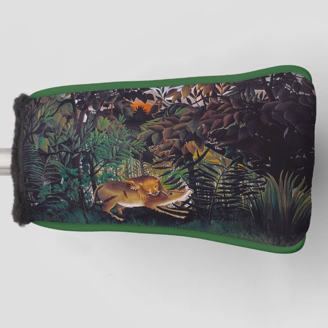 Henri Rousseau - Die Hungersnot Golf Headcover (Vorderseite)