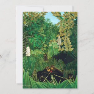 Henri Rousseau - Die lustigen Possenreißer Einladung