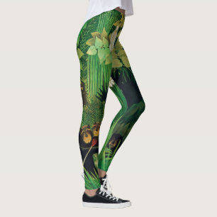 Henri Rousseau - Die lustigen Possenreißer Leggings
