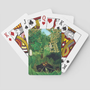 Henri Rousseau - Die lustigen Possenreißer Spielkarten