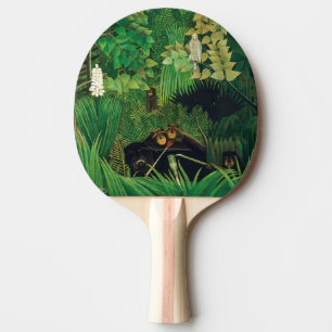 Henri Rousseau - Die lustigen Possenreißer Tischtennis Schläger