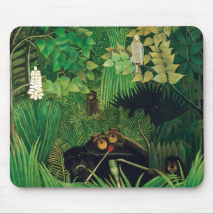 Henri Rousseau - Die Merry Jesters Mousepad