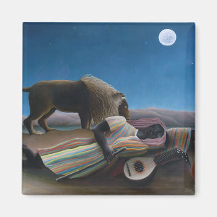 Henri Rousseau - Die schlafende Sinti und Roma Magnet