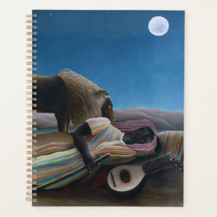 Henri Rousseau - Die schlafende Sinti und Roma Planer