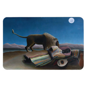 Henri Rousseau - Die schlafende Zigeunerin Magnet