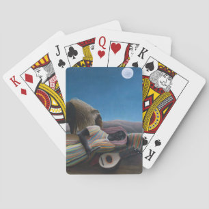 Henri Rousseau - Die schlafende Zigeunerin Spielkarten