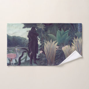 Henri Rousseau - Die Schlange Charmer Badhandtuch Set