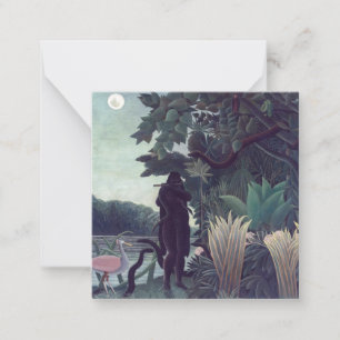 Henri Rousseau - Die Schlange Charmer Mitteilungskarte
