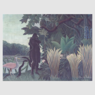 Henri Rousseau - Die Schlange Charmer Seidenpapier