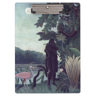 Henri Rousseau - Die Schlangenbeschwörerin Klemmbrett
