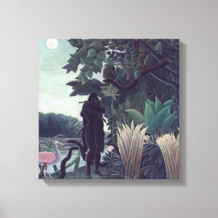Henri Rousseau - Die Schlangenbeschwörerin Leinwanddruck