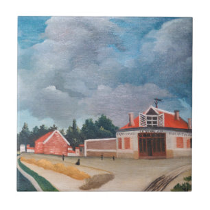 Henri Rousseau - Die Stuhlfabrik Fliese