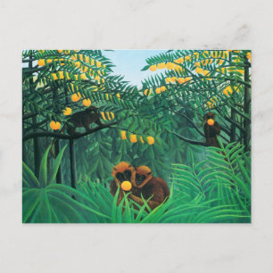 Henri Rousseau Die Tropen-Postkarte Postkarte
