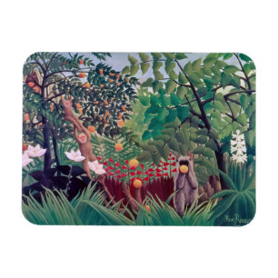 Henri Rousseau - Exotische Landschaft Magnet