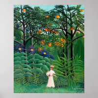 Henri Rousseau - Frauen wandern in einem exotische