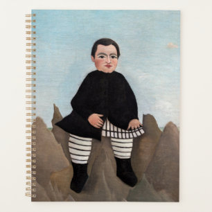 Henri Rousseau - Junge auf den Felsen Planer