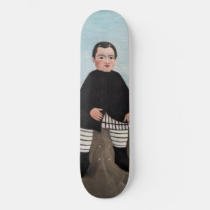 Henri Rousseau - Junge auf den Felsen Skateboard