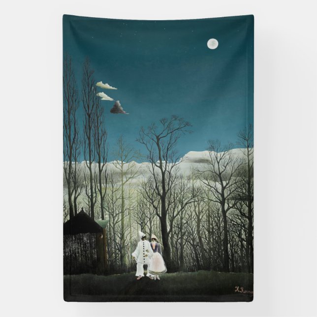 Henri Rousseau - Karneval Abend Banner (Vertikal)