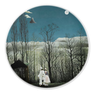 Henri Rousseau - Karneval Abend Keramikknauf