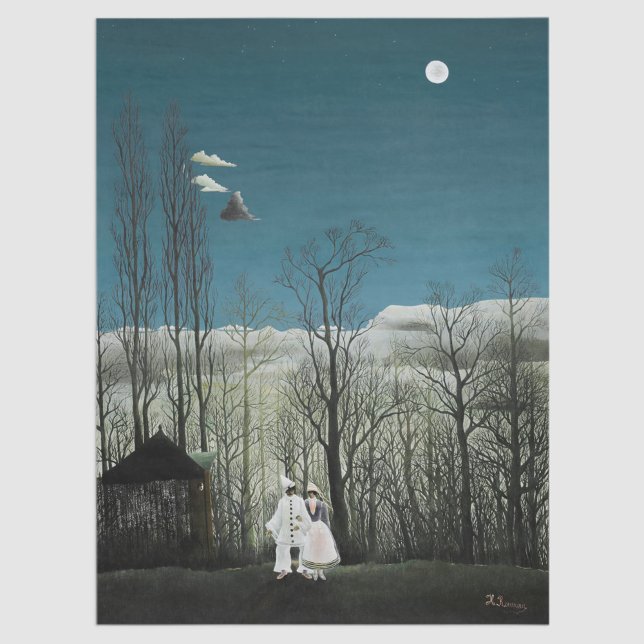 Henri Rousseau - Karneval Abend Seidenpapier (Von Creator hochgeladen)