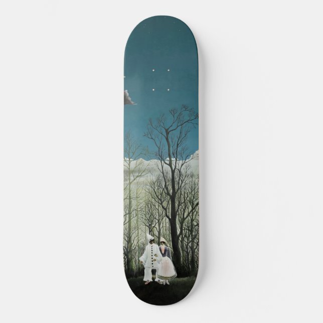 Henri Rousseau - Karneval Abend Skateboard (Vorderseite)