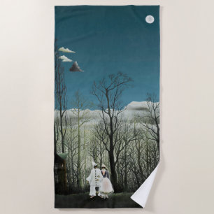 Henri Rousseau - Karneval Abend Strandtuch