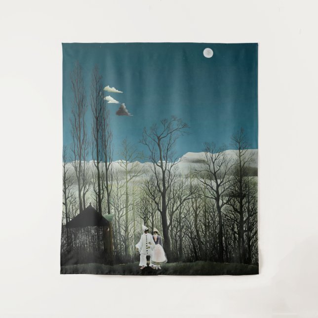 Henri Rousseau - Karneval Abend Wandteppich (Vorderseite)