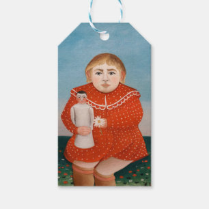 Henri Rousseau - Kind mit einer Puppe Geschenkanhänger