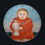 Henri Rousseau - Kind mit Puppe Dartscheibe<br><div class="desc">Kind mit Puppe / L'Enfant à la poupee - Henri Rousseau (alias Douanier Rousseau),  1892 oder 1904-05</div>