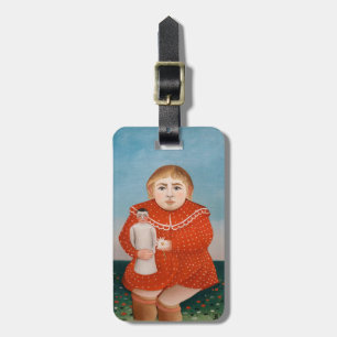 Henri Rousseau - Kind mit Puppe Gepäckanhänger