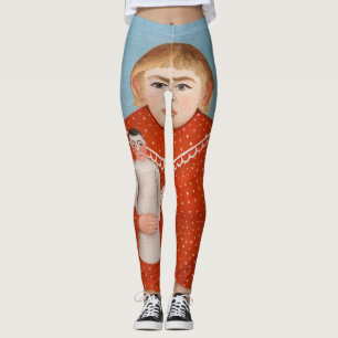 Henri Rousseau - Kind mit Puppe Leggings