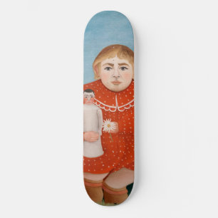Henri Rousseau - Kind mit Puppe Skateboard