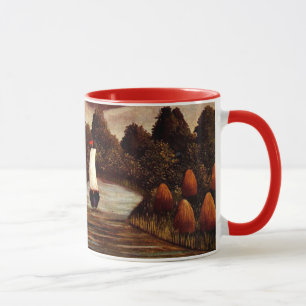 Henri Rousseau Kunst: Die Ufer der Oise Tasse