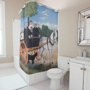 Henri Rousseau - La Carriole du pere Junier Duschvorhang