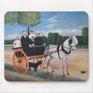 Henri Rousseau - La Carriole du pere Junier Mousepad