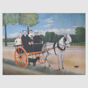 Henri Rousseau - La Carriole du pere Junier Seidenpapier