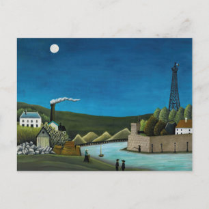 Henri Rousseau - La Seine A Suresnes Postkarte